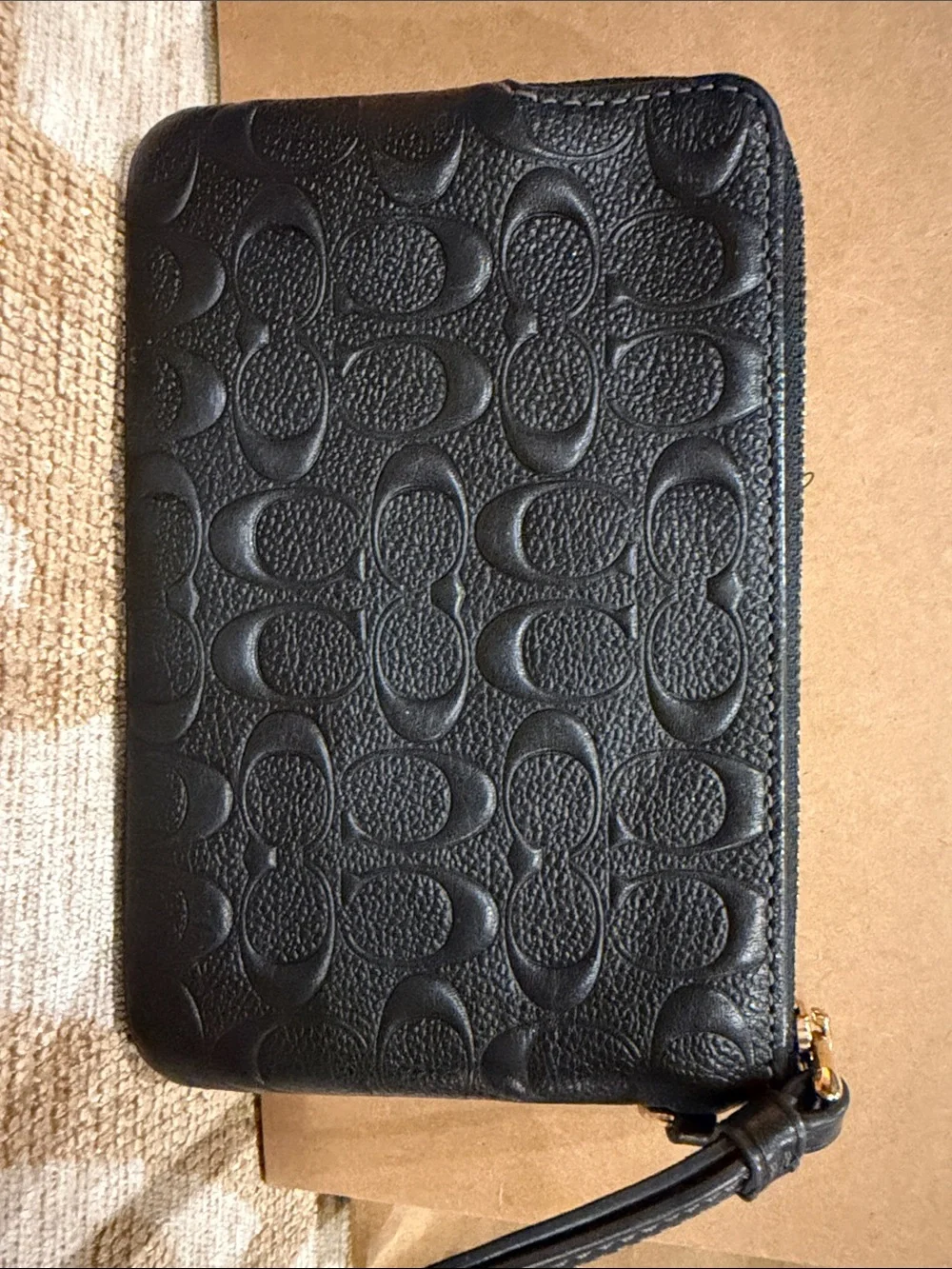 Coach compact wristlet